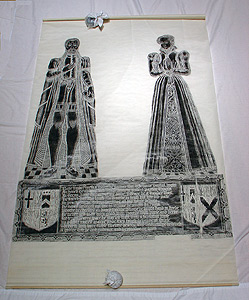 Thumbnail of Brass Rubbing: Richard and Mary Peyton (1982.05.0148)