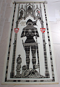 Thumbnail of Brass Rubbing: Sir Nicholas Hawberk (1982.05.0167)