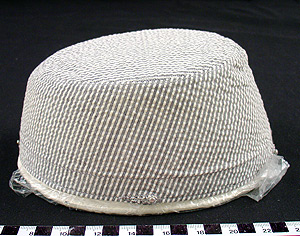 Thumbnail of WAVES Uniform Hat Cover (1998.06.0024D)