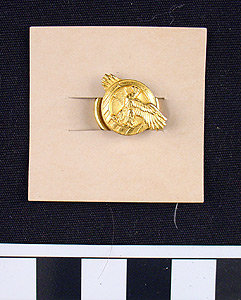 Thumbnail of WAVES Uniform “Lame Duck” Insignia Pin (1998.06.0199B)
