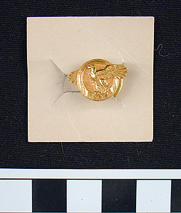 Thumbnail of WAVES Uniform “Lame Duck” Insignia Pin (1998.06.0200B)
