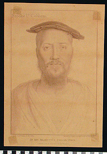 Thumbnail of Reproduction Engraving:  Portrait of Brooke, Lord Cobham  (1900.30.0011)