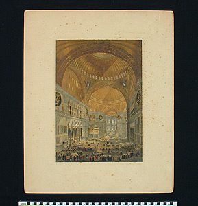 Thumbnail of Lithograph: "Aya Sophia Constantinople" (1900.30.0024)