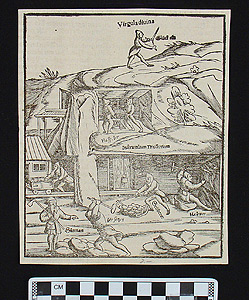 Thumbnail of Print of Woodcut From Book on Mining and Metals ()