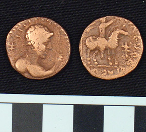 Thumbnail of Coin: Bactria (1900.63.0368)