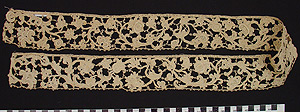 Thumbnail of Rose point needle lace border (1926.10.0008)