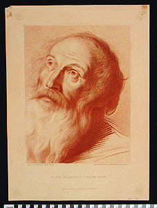 Thumbnail of Reproduction Engraving:  "Old Man