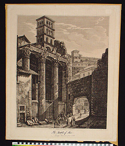 Thumbnail of Etching: The Temple of Mars (1952.06.0001)