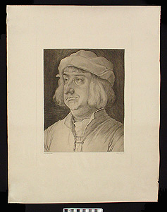 Thumbnail of Reproduction Print: "Portrait of A Man" (1963.01.0077)