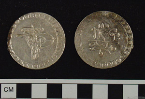 Thumbnail of Coin:  Ottoman Silver Kurus, Regnal Year 6 (1971.15.1672)