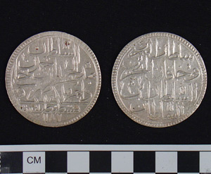 Thumbnail of Coin: Ottoman Silver Altmishlik (1971.15.1704)