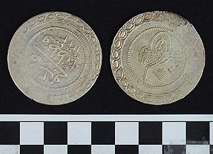 Thumbnail of Coin: Ottoman Empire Altmishlik (1971.15.1743)