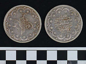 Thumbnail of Coin: Ottoman Silver 1 1/2 Kurus (1971.15.1752)