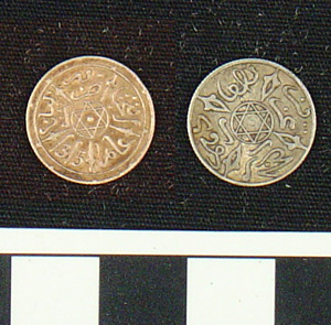 Thumbnail of Coin: Morocco, 1315 AH (1971.15.1936)