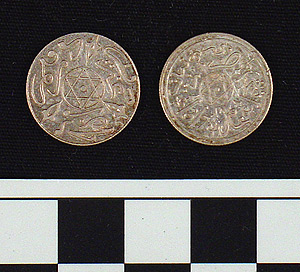 Thumbnail of Coin: Morocco, 1317 AH (1971.15.1945)