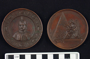 Thumbnail of Medal: Commemorating 1854 Alliance of Egypt, France, and England (1971.15.2174)