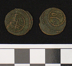 Thumbnail of Coin: Tripoli, Copper, Reign of Mahmud II (1222-1253AH) (1971.15.4033)