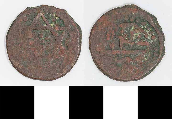 Thumbnail of Coin: Tripoli, Base Metal, Reign of Mahmud II (1222-1253 AH) (1971.15.4037)