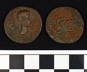 Thumbnail of Coin: As of Augustus (Octavian) (1981.04.0010)