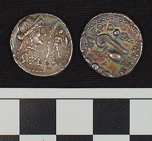 Thumbnail of Coin: Roman Republic, Denarius (1981.04.0015)