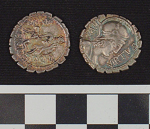 Thumbnail of Coin: Roman Republic, Denarius (1981.04.0022)