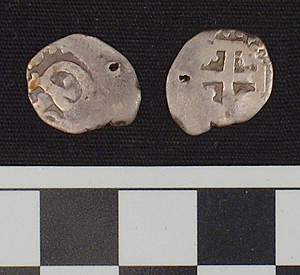 Thumbnail of Coin: One Bit Cut from Two Reales (1981.04.0029)