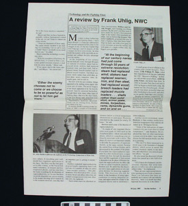 Thumbnail of Newsletter: On the Surface, 10:14 (Inside Page) (1991.04.0075D)