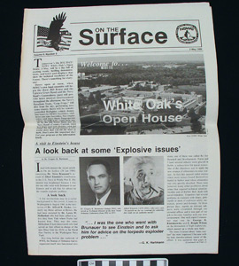 Thumbnail of Newsletter: On the Surface, 9:9 (Cover Page) (1991.04.0075E)