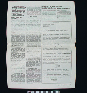 Thumbnail of Newsletter: On the Surface, 9:9 (Inside Page) (1991.04.0075F)