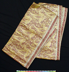 Thumbnail of Paisley Brocade Fabric for skirts, Aba, Outer Garment or Tumbun, Skirt or Trouser ()