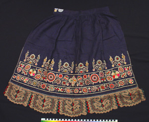 Thumbnail of Apron or Skirt, Garment Lace (1998.06.0227)