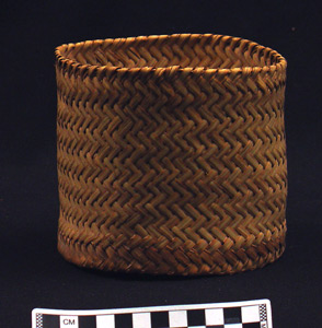 Thumbnail of Eating Receptacle and General Purpose Basket (2000.01.0762)