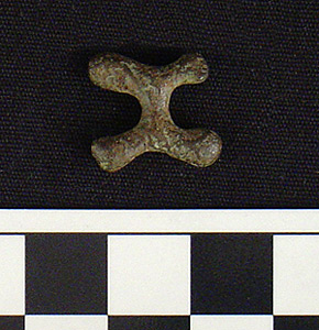 Thumbnail of Mini-Cross Gold Weight (2005.09.0001C)