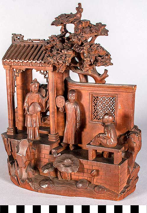 Thumbnail of Figurine: Figures in Scenic Garden Setting (2005.11.0003)