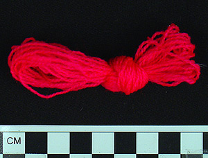 Thumbnail of Raw Material: Wool Thread (2006.04.0003B)