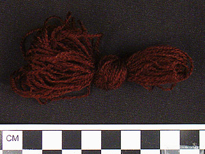 Thumbnail of Raw Material: Wool Thread (2006.04.0003E)