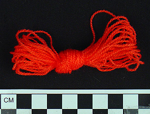 Thumbnail of Raw Material: Wool Thread (2006.04.0003G)