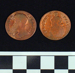 Thumbnail of Coin: England, Scotland and Ireland, 1 Penny (1965.01.0092)