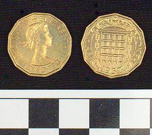 Thumbnail of Coin: Great Britain, 3 Pence (1978.06.0021)