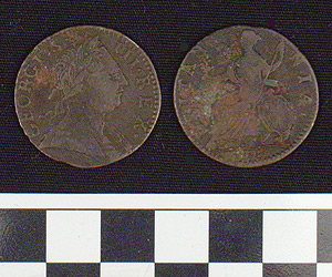 Thumbnail of Coin: Great Britain, 1/2 Penny, Forgery (1978.06.0023)