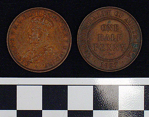 Thumbnail of Coin: Australia, Half Penny (1978.06.0062)
