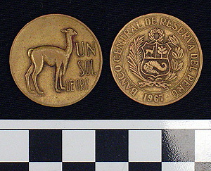 Thumbnail of Coin: Peru, 1 Sol (1978.06.0064)