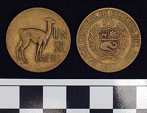 Thumbnail of Coin: Peru, 1 Sol (1978.06.0065)