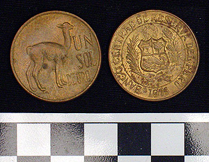 Thumbnail of Coin: Peru, 1 Sol (1978.06.0066)