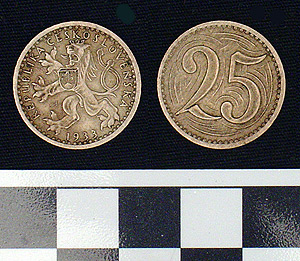Thumbnail of Coin: Czechoslovakia, 25 Haleru (1978.06.0068)