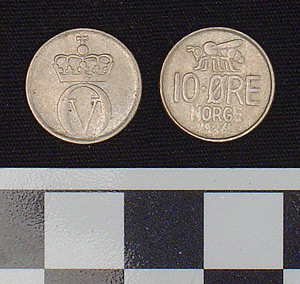 Thumbnail of Coin: Norway, 10 Ore (1978.06.0076)