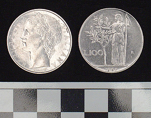 Thumbnail of Coin: Italy, 100 Lire (1978.06.0079)