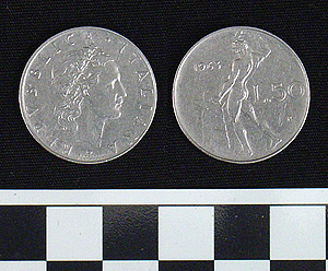 Thumbnail of Coin: Italy, 50 Lire (1978.06.0080)