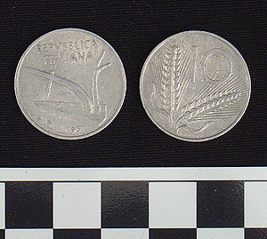 Thumbnail of Coin: Italy, 10 Lire (1978.06.0082)