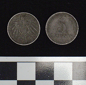 Thumbnail of Coin: Germany, 5 Pfennig (1978.06.0084)